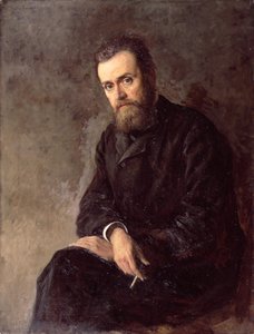 Portrait de Gleb I. Uspensky (1843-1902) 1884